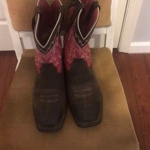 Durango breast cancer cowgirl boots